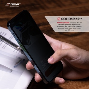 Dán cường lực ZeeLot SOLIDSLEEK chống nhìn trộm iPhone 13 Pro 6.1"